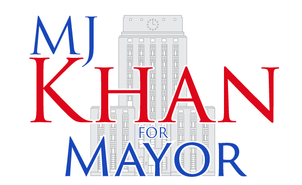 mj khan for mayor logo